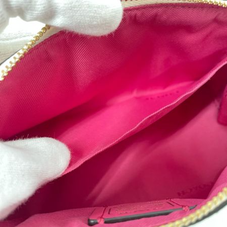 COACH コーチ コスメポーチ フローラル 花柄 プリント F65349 アイボリー