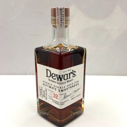〇〇 Dewars デュワーズ ダブル ダブル 32年 スコットランド モルト グレーン スコッチ ウィスキー 500ml 46度 Sランク 未開栓