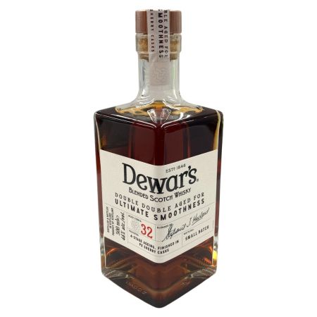  Dewars デュワーズ ダブル ダブル 32年 スコットランド モルト グレーン スコッチ ウィスキー 500ml 46度 未開栓