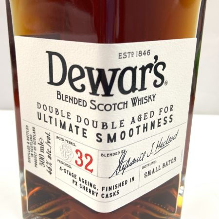  Dewars デュワーズ ダブル ダブル 32年 スコットランド モルト グレーン スコッチ ウィスキー 500ml 46度 未開栓