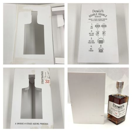  Dewars デュワーズ ダブル ダブル 32年 スコットランド モルト グレーン スコッチ ウィスキー 500ml 46度 未開栓