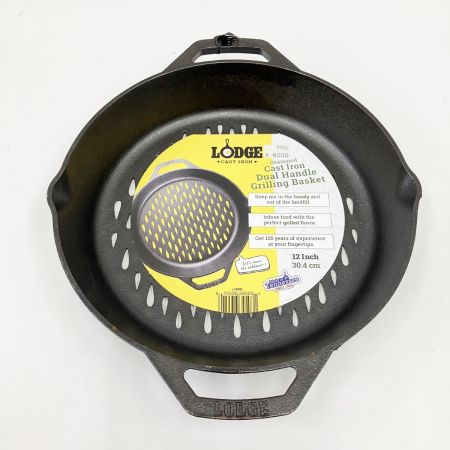  LODGE ハンドル グリルバスケット 12インチ #L10GBL 未使用品
