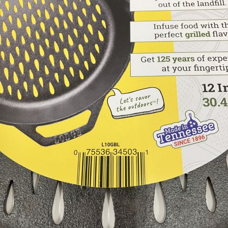  LODGE ハンドル グリルバスケット 12インチ #L10GBL 未使用品