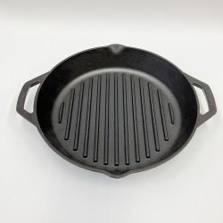 〇〇 LODGE ロッジ デュアルハンドル グリルパン 12インチ #L10GPL 未使用品 Sランク