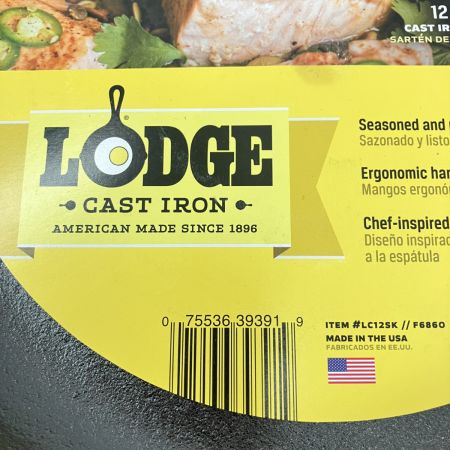  LODGE シェフコレクション スキレット 12インチ #LC12SK 未使用品