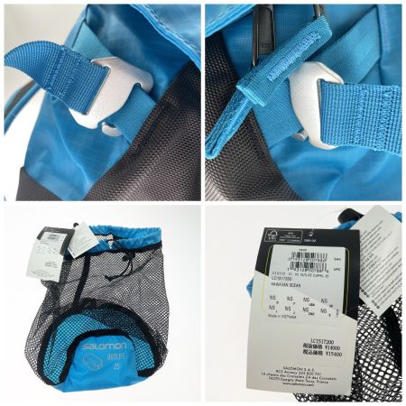  SALOMON サロモン スポーツバッグ OUTLIFE 25 アウトライフ 容量25リットル HAWAIIAN OCEAN/NIGHT SKY LC1517200 HAWAIIAN OCEAN/NIGHT SKY