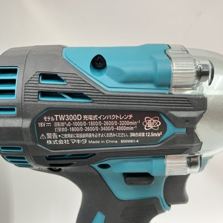  MAKITA マキタ インパクトレンチ コードレス式 18v 6.0Ah  TW300DRGX 未使用品