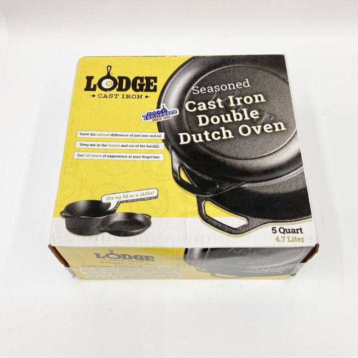 LODGE ダブルダッチオーブン 10 1/4インチ #L8DD3 未開封品 - 中古