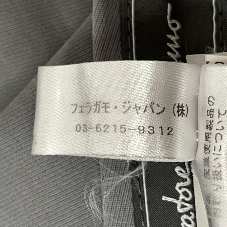  Salvatore Ferragamo サルヴァトーレフェラガモ メンズ スラックス サイズ56 グレー