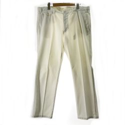 〇〇 Salvatore Ferragamo サルヴァトーレフェラガモ メンズ スラックス サイズ54 ホワイト Cランク