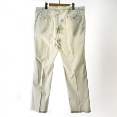  Salvatore Ferragamo サルヴァトーレフェラガモ メンズ スラックス サイズ54 ホワイト