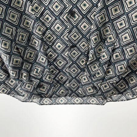  Salvatore Ferragamo サルヴァトーレフェラガモ メンズ シャツ 総柄 サイズXL ネイビー