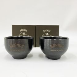 〇〇 BRENDS ブレンズ GUI-NOMI 2個セット お猪口  アウトドア 食器 BRD1406 未使用品 Sランク