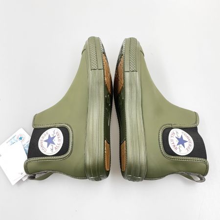  CONVERSE コンバース レディース レインブーツ ALL STAR LIGHT WR SL SIDEGORE HI サイズ23.5cm 31303671 オリーブ