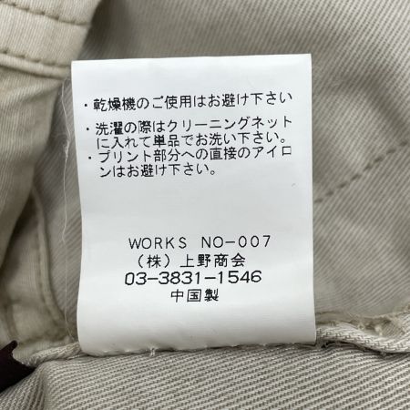  AVIREX アビレックス レディース  ノーカラー ミリタリージャケット サイズM ベージュ