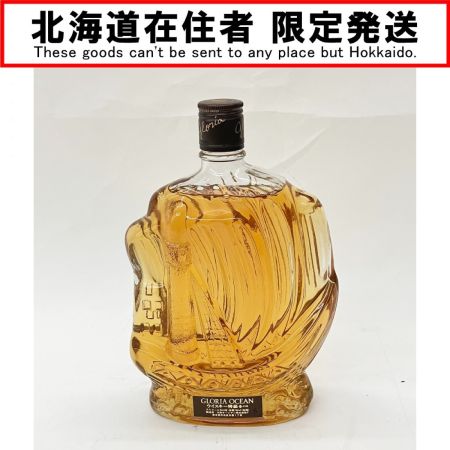 【北海道内限定発送】 三楽オーシャン 760ml GLORIA OCEAN SHIP BOTTLE 43％ グロリアオーシャン シップボトル 未開栓