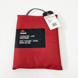 〇〇 MSR エムエスアール ユニバーサルフットプリント 3パーソン ラージ グランドシート 未使用品 Sランク