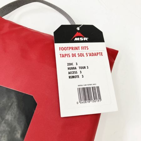  MSR エムエスアール ユニバーサルフットプリント 3パーソン ラージ グランドシート 未使用品