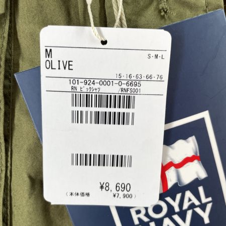  FREAK'S STORE フリークスストア メンズ ビックシルエット ミリタリーシャツ サイズ2 Rnfs001 オリーブ