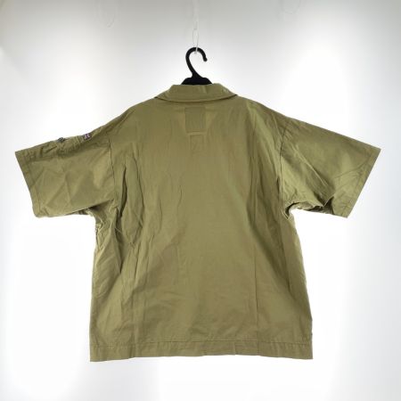  FREAK'S STORE フリークスストア メンズ ビッグ スリーブ ミリタリー シャツ サイズ1 RNFS004 オリーブ