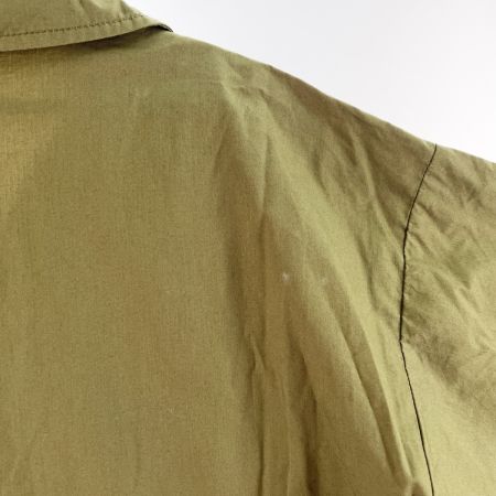  FREAK'S STORE フリークスストア メンズ ビッグ スリーブ ミリタリー シャツ サイズ1 RNFS004 オリーブ