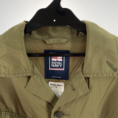  FREAK'S STORE フリークスストア メンズ ビッグ スリーブ ミリタリー シャツ サイズ1 RNFS004 オリーブ