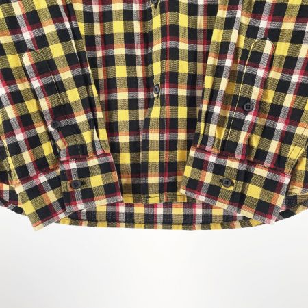  SCOTCH&SODA スコッチ アンド ソーダ メンズ ボタンダウンシャツ チェック サイズM 150487 81403 49 D イエロー