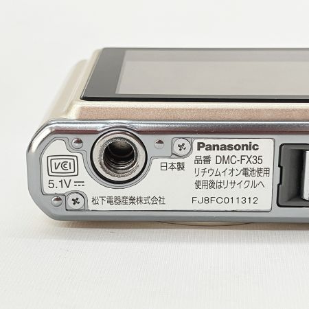  Panasonic パナソニック LUMIX ルミックス コンパクト デジタルカメラ OMC-FX35 現状渡し