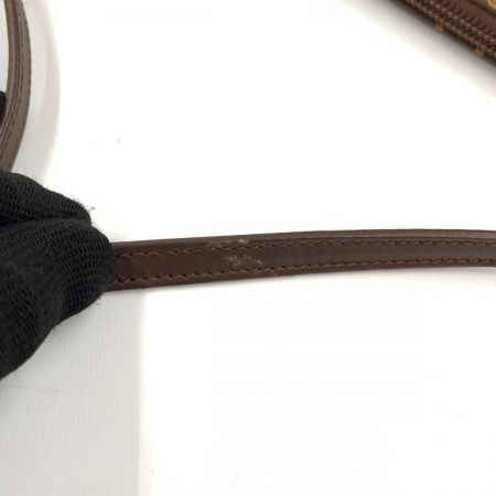  GUCCI グッチ GGキャンバス アクセサリーポーチ ハンドバッグ 039・1103 ブラウン