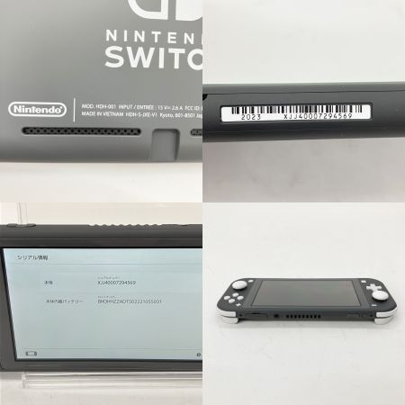  Nintendo ニンテンドウ Nintendo Switch Lite 本体 グレー HDH-001