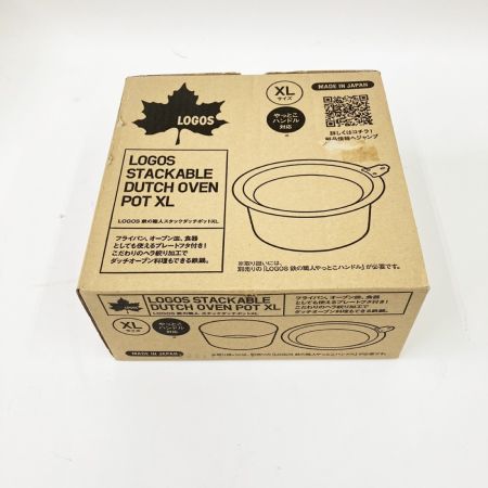  LOGOS ロゴス 鉄の職人 スタックダッチポット XL 81062251 未使用品