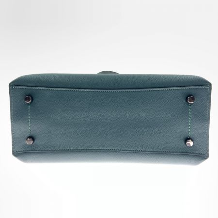  COACH コーチ ウィロウ トート ウィズ シグネチャー キャンバス インテリア トートバッグ C0690 ブルー