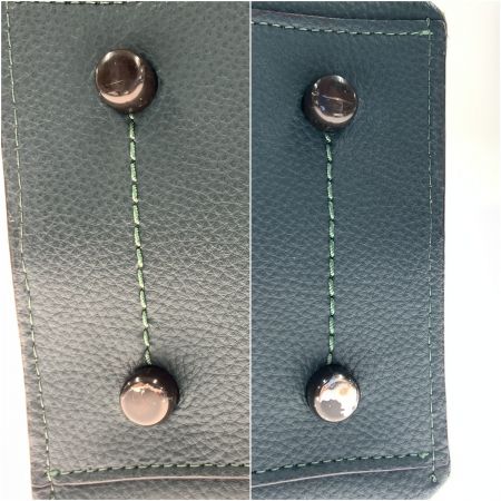  COACH コーチ ウィロウ トート ウィズ シグネチャー キャンバス インテリア トートバッグ C0690 ブルー