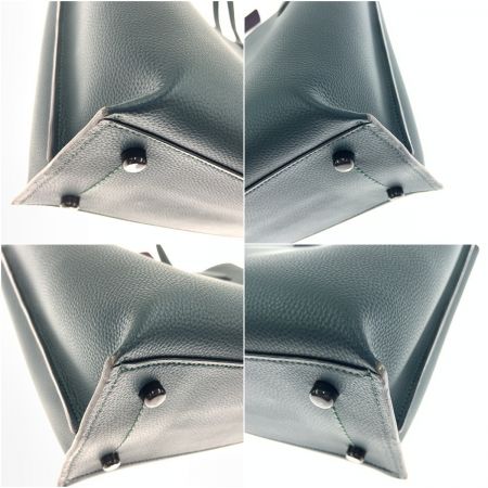  COACH コーチ ウィロウ トート ウィズ シグネチャー キャンバス インテリア トートバッグ C0690 ブルー