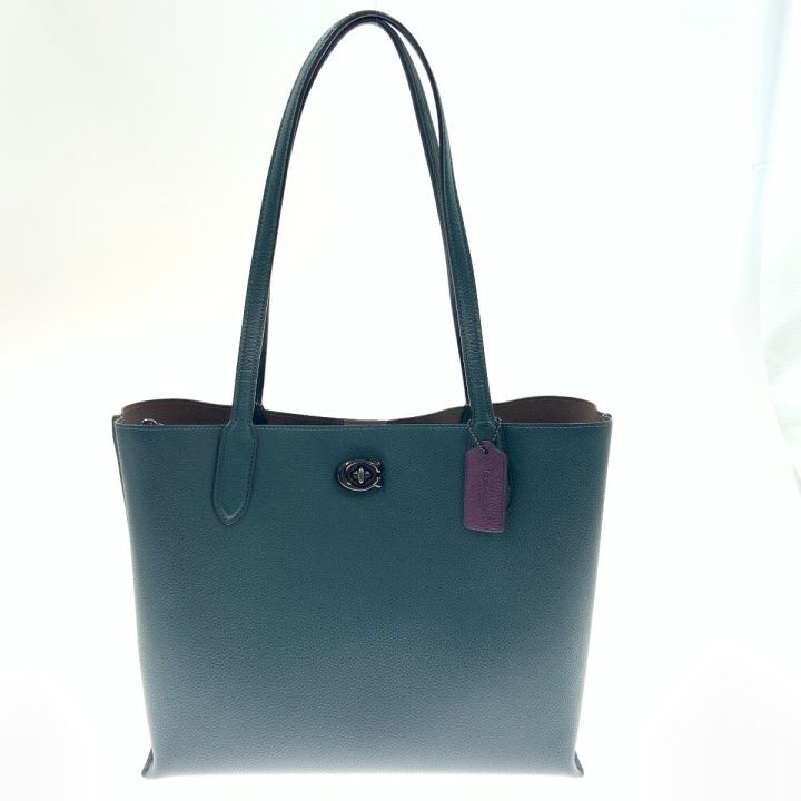 COACH コーチ ウィロウ トート ウィズ シグネチャー キャンバス
