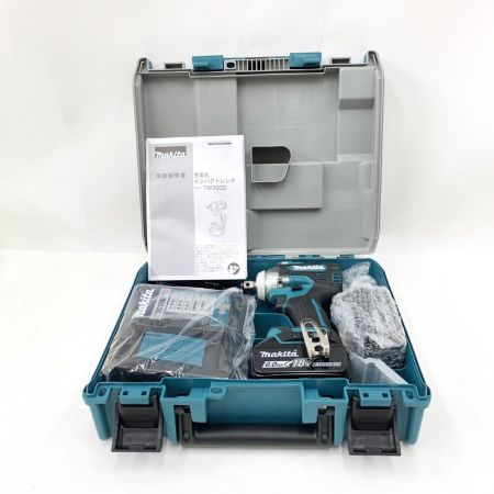  MAKITA マキタ 充電式インパクトレンチ 18v 6.0Ah TW300DRGX グリーン 未使用品