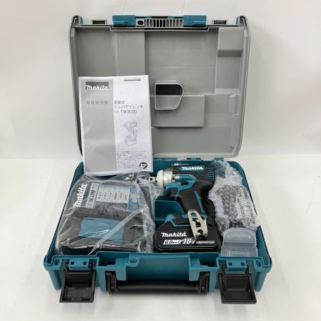  MAKITA マキタ 充電式インパクトレンチ 18v 6.0Ah TW300DRGX グリーン 未使用品