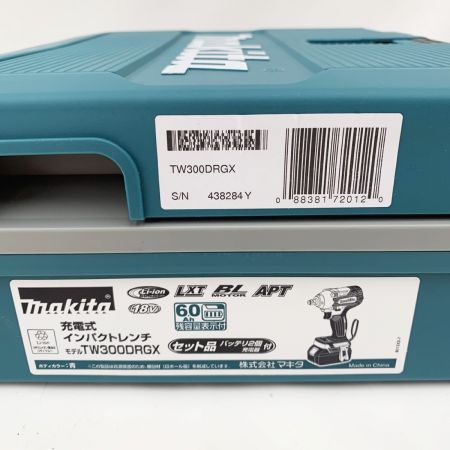 MAKITA マキタ 充電式インパクトレンチ 18v 6.0Ah TW300DRGX グリーン 未使用品