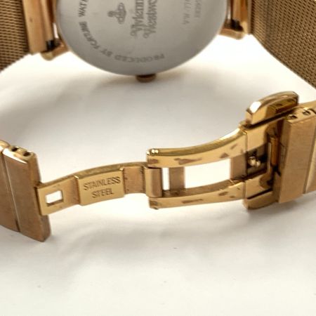 Vivienne Westwood ヴィヴィアン・ウエストウッド クォーツ 腕時計 VW-7765 ゴールド