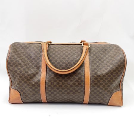  CELINE セリーヌ ボストンバッグ JMB12 マカダム柄 ブラウン