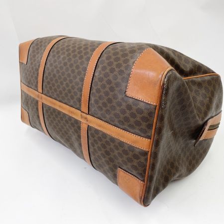 CELINE セリーヌマカダム柄 ボストンバッグ ヴィンテージ レザー