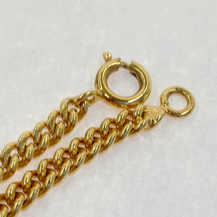 CELINE ヴィンテージ ロゴネックレス ゴールド ネックレス CELINE セリーヌ ヴィンテージ ロゴ ラウンド GP ラインストーン