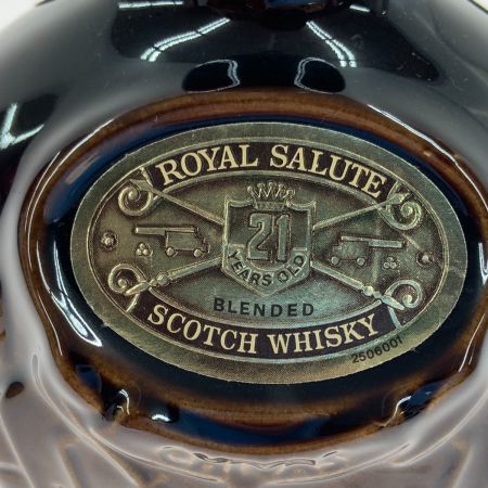  ROYAL SALUTE(CHIVAS REGAL) ロイヤルサルート シーバスリーガル 21年 ブレンデッド スコッチ ウィスキー 700ml 40% 未開栓