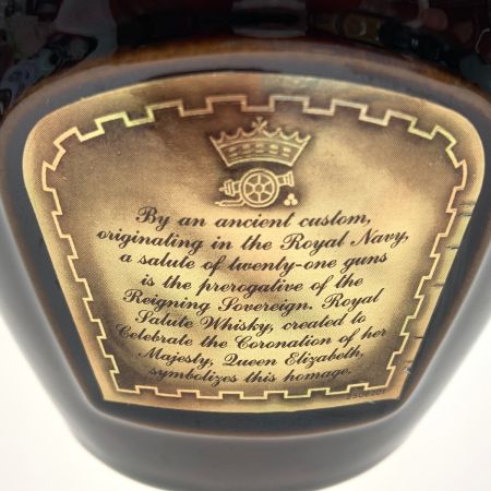  ROYAL SALUTE(CHIVAS REGAL) ロイヤルサルート シーバスリーガル 21年 ブレンデッド スコッチ ウィスキー 700ml 40% 未開栓
