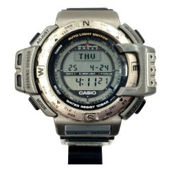 〇〇 CASIO カシオ PRO TREK プロトレック クォーツ 腕時計 PRT-400 ブラック Cランク