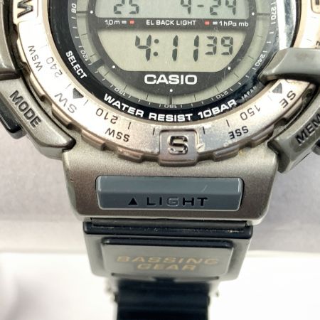  CASIO カシオ PRO TREK プロトレック クォーツ 腕時計 PRT-400 ブラック