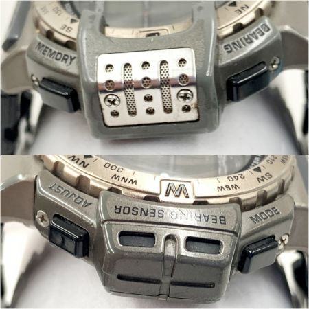  CASIO カシオ PRO TREK プロトレック クォーツ 腕時計 PRT-400 ブラック