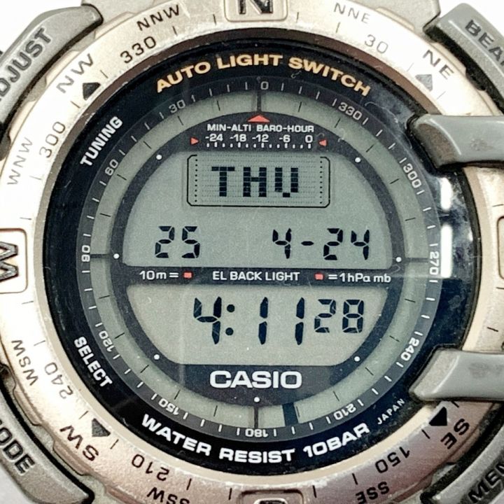 CASIO カシオ PRO TREK プロトレック クォーツ 腕時計 PRT-400