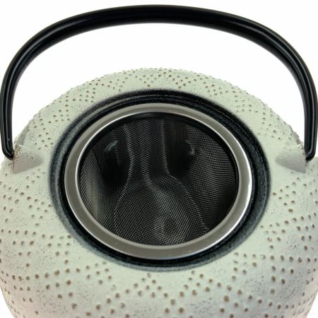  ENCHAN-THE JAPON アンシャンテ ジャポン 南部鉄器 カラーポット カラーポット敷き アラレ白 ホワイト