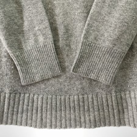  Leilian レリアン レディース セーター スパンコール サイズ11 ライトグレー